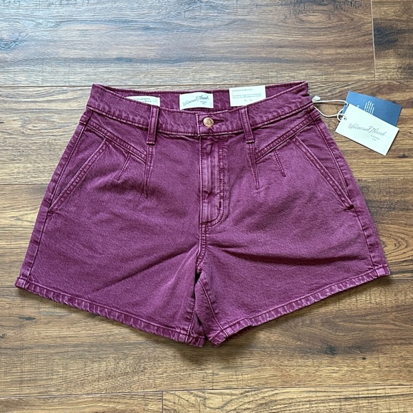 Universal Thread Women’s High-Rise Vintage Stretch Midi A-Line Shorts Size 0 NWT - Picture 1 of 6